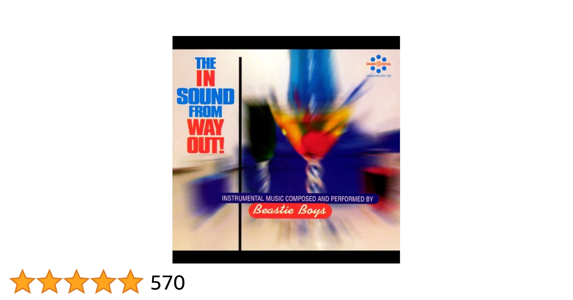 In Sound From Way Out: BEASTIE BOYS: Amazon.ca: Music
